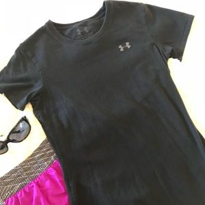 Under Armour black charged cotton shirt